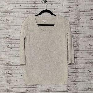 🦋 GAP lightweight sweater Gray Sz:M Cotto